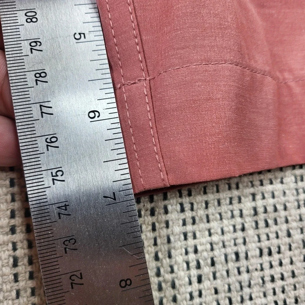 Faherty All Day Shorts Mens 38 Pink Chino Stretch Microfiber 8 Inseam Casual